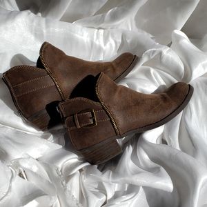 Brown Ankle Bootie